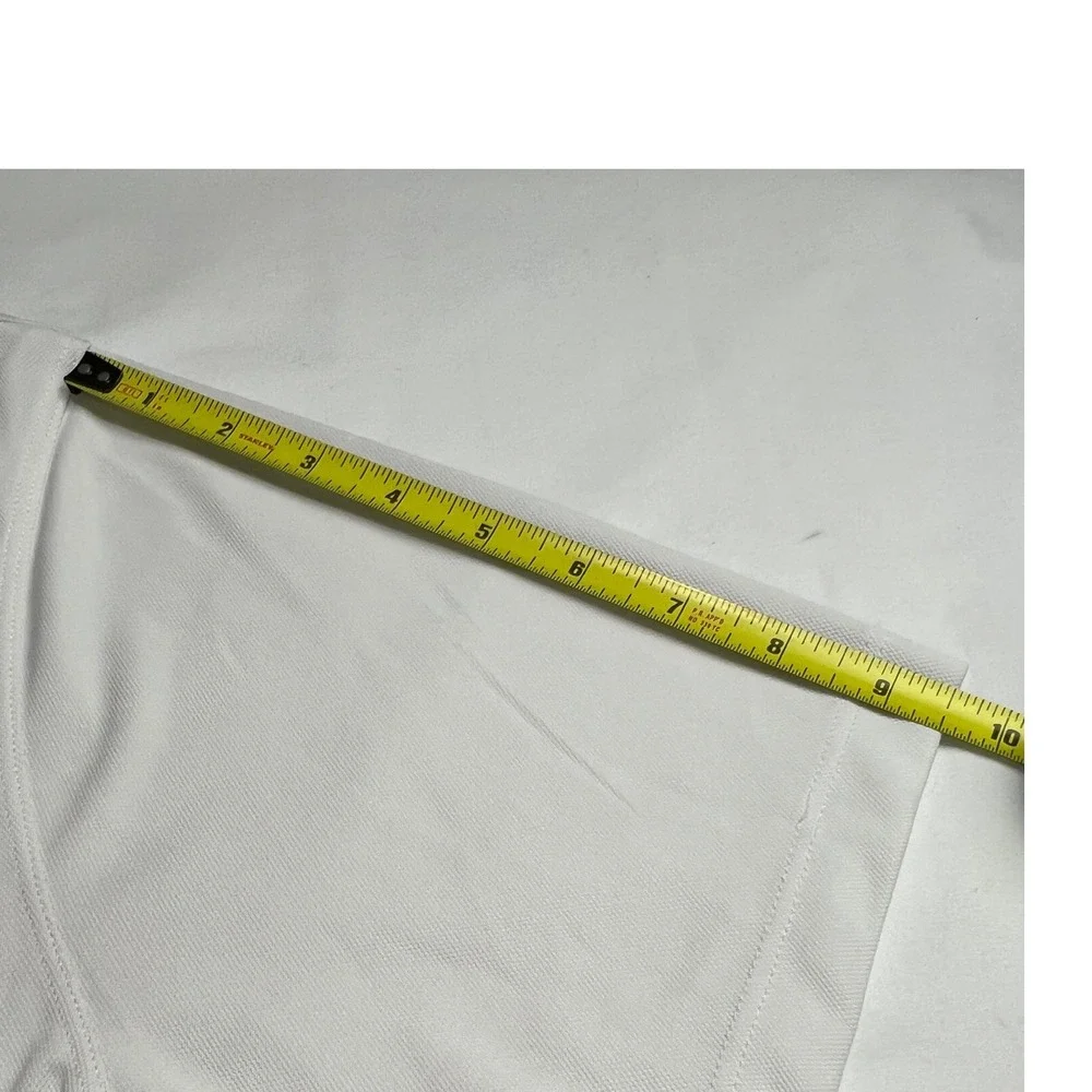 Nike Golf Polo Mens XL Dri-Fit Short Sleeve Athletic Shirt DH0822-100 White B17‎